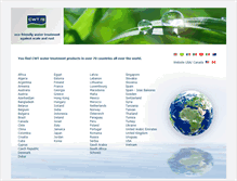 Tablet Screenshot of cwt-international.com